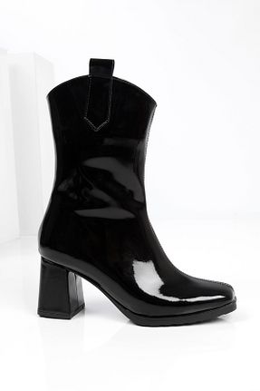 بوت / نیم بوت مشکی زنانه چرم مصنوعی Butik - کد 864910914