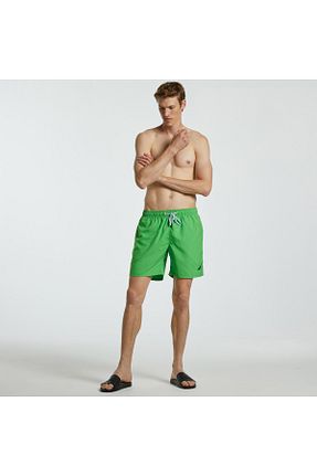 شلوارک ساحلی سبز مردانه پلی استر Nautica - کد 680114053