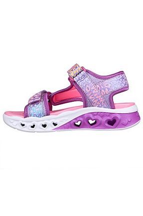 صندل بنفش بچه گانه پاشنه تخت Skechers - کد 735658247