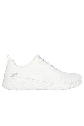 کفش پیاده روی سفید زنانه پارچه ای Skechers - کد 854362119