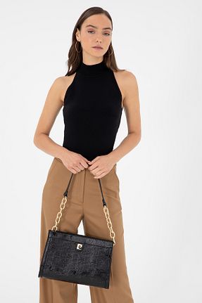 کیف دوشی مشکی زنانه Pierre Cardin - کد 862511853