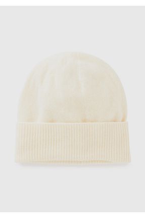 کلاه پشمی بژ زنانه United Colors of Benetton - کد 863511625