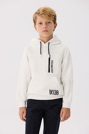 سوئیشرت بژ بچه گانه ساده Bikkembergs - کد 863528786