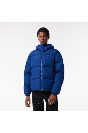 کاپشن آبی مردانه رگولار Lacoste - کد 815115043