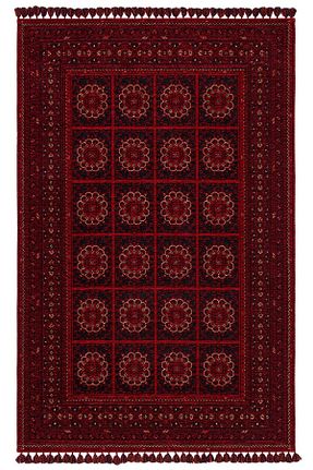 گلیم قرمز اکریلیک Eko Halı - کد 61134485