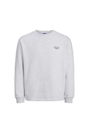 سوئیشرت سفید مردانه ساده Jack & Jones - کد 863584254