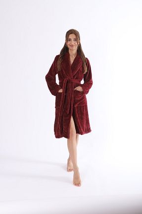 ربدوشام زرشکی زنانه پلی استر MEYHOME - کد 863583742