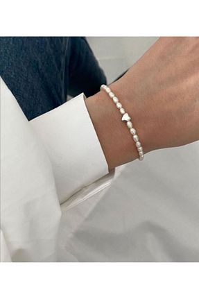 دستبند مروارید طوسی مروارید اقیانوس dalya - کد 863570638