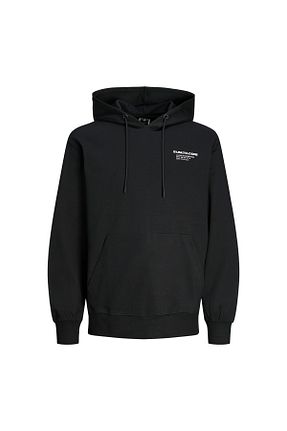 سوئیشرت مشکی مردانه ساده Jack & Jones - کد 863610943