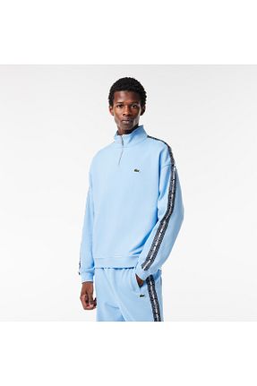 سوئیشرت آبی مردانه ساده Lacoste - کد 770022665