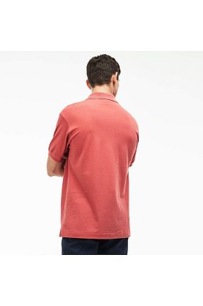 پولوشرت نارنجی مردانه پنبه ای Lacoste - کد 3070098