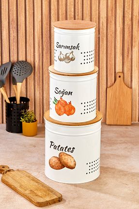 سینی سفید فلزی kitchen trend - کد 795853583