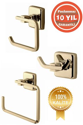 آویز حمام سفید ÇELİK BANYO - کد 176643127