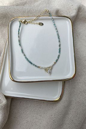 خلخال جواهر رنگی زنانه استیل (فولاد) My Joyas Design - کد 833111189