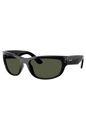 عینک آفتابی مشکی مردانه 63 Ray-Ban - کد 863815522