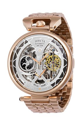 ساعت مچی صورتی مردانه 46 میلی متر Invicta - کد 376114234