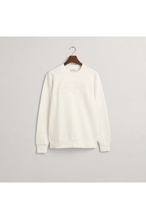 سوئیشرت بژ مردانه چاپی Gant - کد 761575344