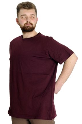 تیشرت سایز بزرگ بنفش مردانه سایز بزرگ Modexl - کد 703428462