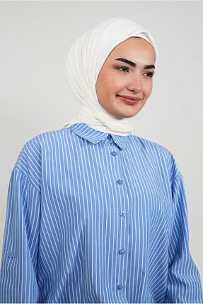 روسری سفید پنبه ای LOSYANA - کد 863641505