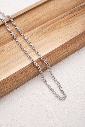 گردنبند استیل ( فولاد ) زنانه استیل ضد زنگ ByFlorya Jewelry - کد 858946142