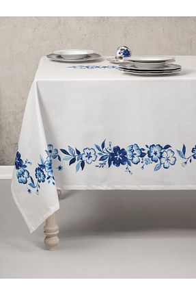 رومیزی آبی Dertsiz Cotton Box - کد 776451276