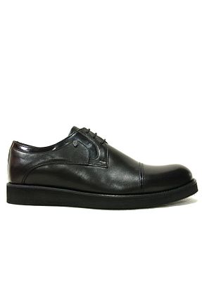 کفش کلاسیک مشکی مردانه پاشنه کوتاه (1 - 4 سانتی متر) Burç - کد 863822892