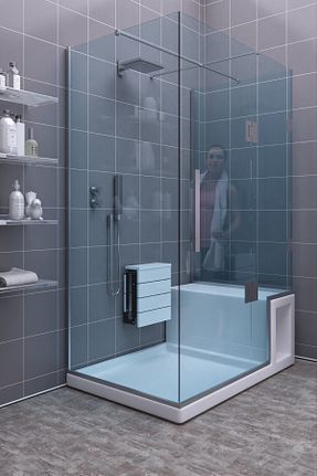 چهارپایه سفید mokaparkavm - کد 863661658