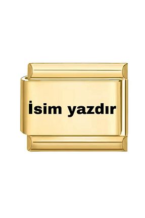 چارم طلائی İsim Sepetten Eve - کد 863656033