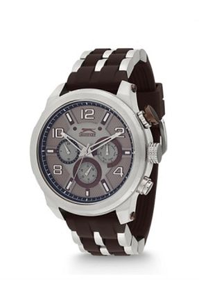 ساعت مچی سفید مردانه استل (فولاد) Slazenger - کد 6476650