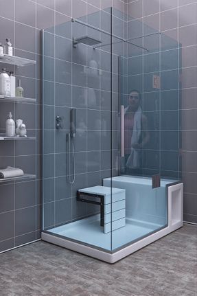 چهارپایه سفید mokaparkavm - کد 863661658