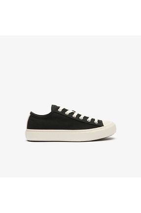کفش اسنیکر مشکی مردانه بند دار Lacoste - کد 837968413