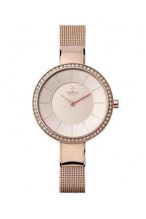ساعت مچی زرد زنانه 31-35 میلی متر Obaku Denmark - کد 94545641