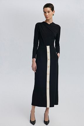 دامن حجاب مشکی زنانه رگولار Touche Prive - کد 863671189