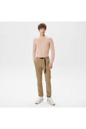 شلوار بژ مردانه پنبه ای Lacoste - کد 721928199