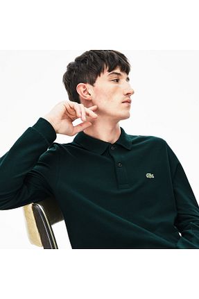 سوئیشرت سبز مردانه ساده Lacoste - کد 31302479