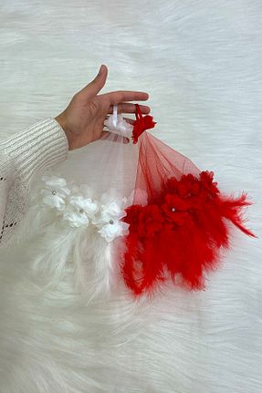 عقد و عروسی و حنابندان قرمز ZEYMERADE - کد 862800721