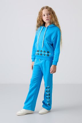 ست گرمکن آبی بچه گانه پنبه ای TOMMY LIFE - کد 852964758