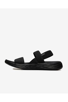 صندل مشکی زنانه پاشنه تخت Skechers - کد 6903966