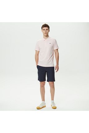 شلوارک و برمودا سرمه ای مردانه اسلیم فیت Lacoste - کد 721767132