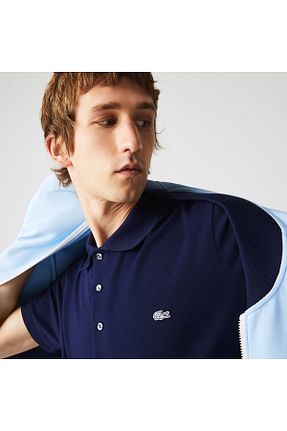 پولوشرت سرمه ای مردانه پنبه ای Lacoste - کد 3069257