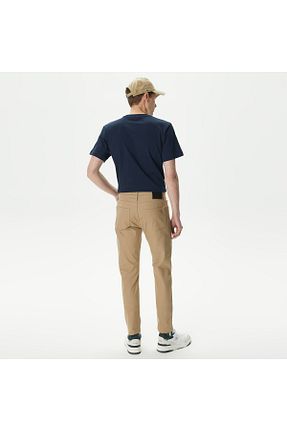 شلوار بژ مردانه پنبه ای Lacoste - کد 806445568