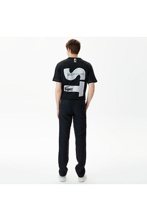 شلوار مشکی مردانه کتان Lacoste - کد 834452205