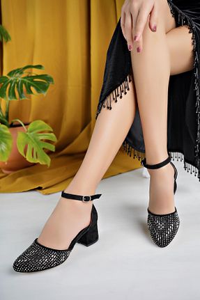 کفش پاشنه بلند کلاسیک طوسی زنانه چرم مصنوعی Tolgado - کد 863804055
