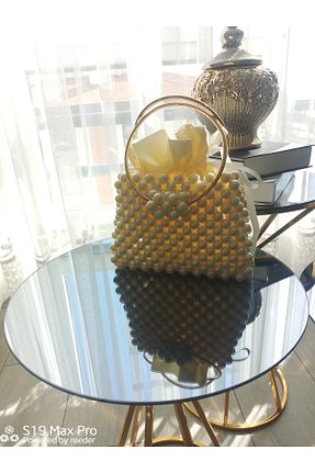 کیف مجلسی مشکی زنانه پارچه ای AbakKozmetk - کد 863794138