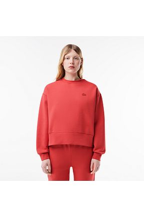 سوئیشرت صورتی زنانه ساده Lacoste - کد 810070473