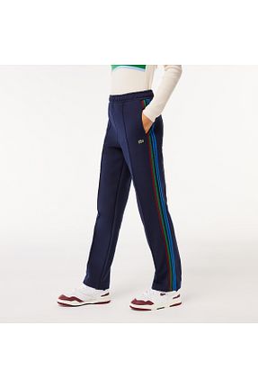 شلوار کرمگن سرمه ای زنانه پنبه پلی استر Lacoste - کد 793654224