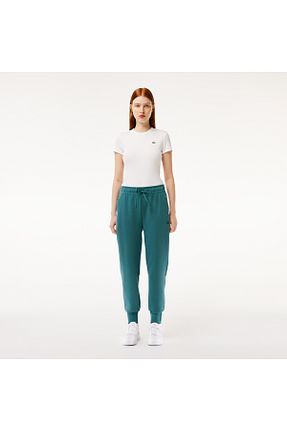 شلوار کرمگن سبز زنانه رگولار Lacoste - کد 810072808