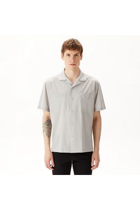پیراهن طوسی مردانه Relaxed Lacoste - کد 826087359