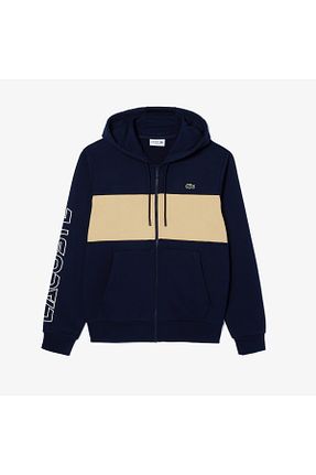سوئیشرت سرمه ای مردانه ساده Lacoste - کد 824311506