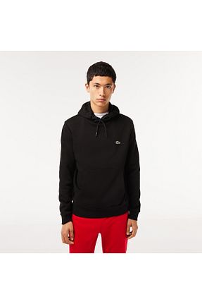 سوئیشرت مشکی مردانه ساده Lacoste - کد 820296441